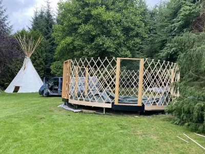 7 metre Yurt Wicklow Ireland Yurts.ie