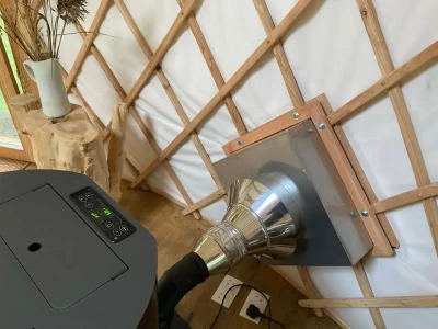 Yurt with Stove in Wicklow