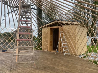 8 metre Yurt by Yurts.ie