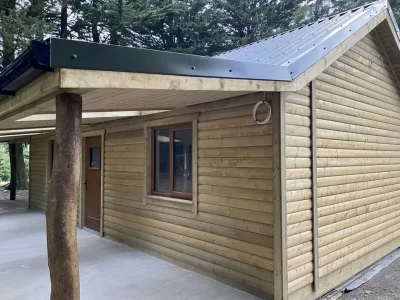 Wicklow Log Cabin, 2 Bed Chalet, Timber Building, Yurts.ie