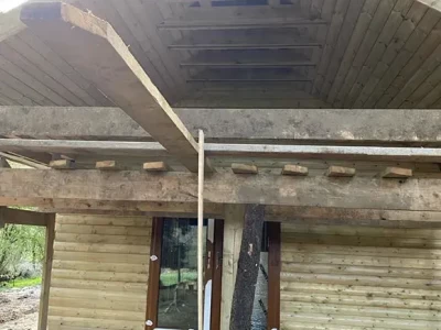 Wicklow Log Cabin, 2 Bed Chalet, Timber Building, Yurts.ie