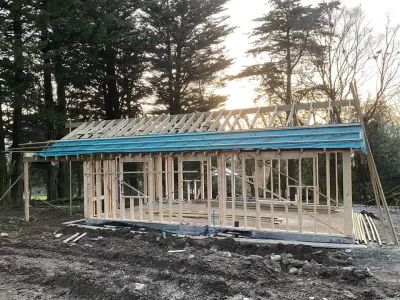 Wicklow Log Cabin, 2 Bed Chalet, Timber Building, Yurts.ie