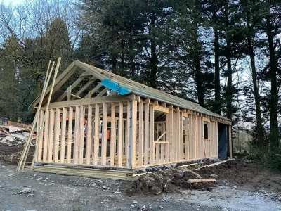 Wicklow Log Cabin, 2 Bed Chalet, Timber Building, Yurts.ie