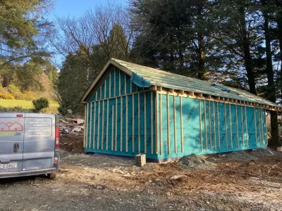 Wicklow Log Cabin, 2 Bed Chalet, Timber Building, Yurts.ie