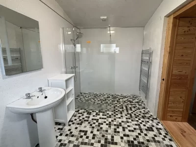 8 metre Yurt with connected bathroom by Yurts.ie