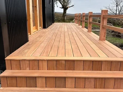 Garden Office in Wicklow built by Yurts.ie