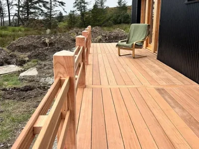 Garden Office in Wicklow built by Yurts.ie