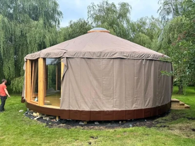 Large 8m Yurt - great for Family Living