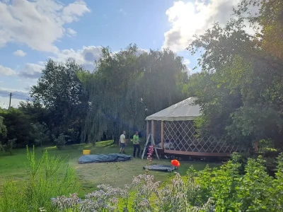 Large 8m Yurt - great for Family Living