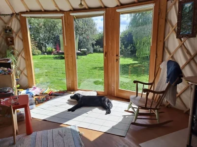 Large 8m Yurt - great for Family Living