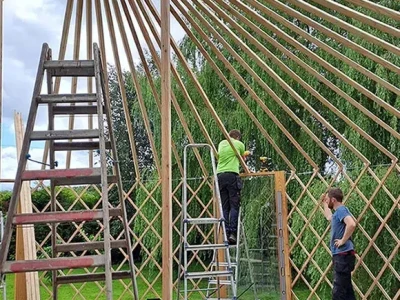 Large 8m Yurt - great for Family Living