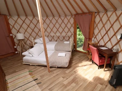 Rock Farm Slane Glamping Yurt 6m
