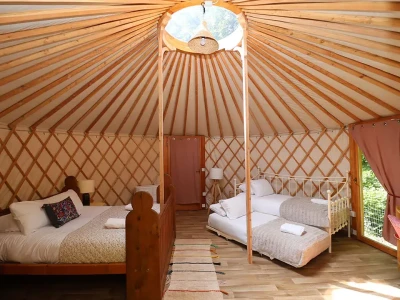 Rock Farm Slane Glamping Yurt 6m